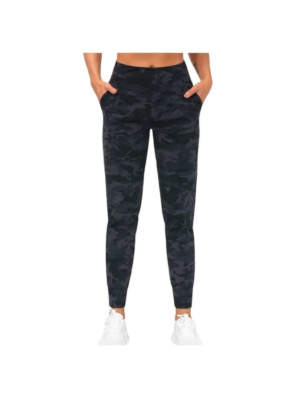 NEW The Gym People Camouflage Joggers Lightweight Tapered Lounge Pants Sz M NWT